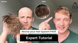 Revive Your Hair System Fast | Expert Tutorial | Lavivid Hair System