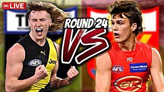 AFL | Richmond Tigers vs Gold Coast Suns (Round 24)