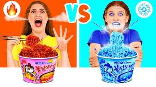 Heiß vs Kalt Food-Challenge von Happy Fun