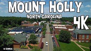 Mount Holly North Carolina 4K  - Charlotte Suburb (DJI Mavic Air 2S Drone Footage)