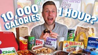 10,000 CALORIES IN ONE HOUR? | EVERY FOOD CHALLENGE I ATE IN 2020! |MaxvsFood COMEBACK MINI SERIES#1