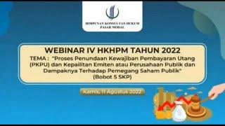 Webinar HKHPM, Tanggal 11 Agustus 2022 - Part 1