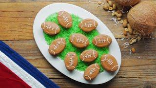 Football Macarons • Tasty