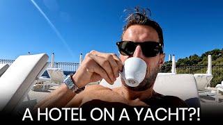 The INSANE Hotel on a Yacht - The Four Seasons Experience!