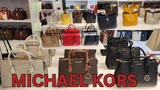 LET'S SHOP AT MICHAEL KORS OUTLET STORE | 7 ITEMS NEW ARRIVAL | HANDBAGS | CROSS BODYBAGS AND MORE.