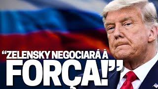 Trump: “Zelensky negociará à força”! Brasil: “França não manda em nada”! Dólar dispara!