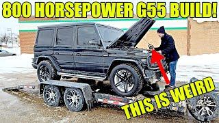 My Friend Bought A Supercharged G55 AMG For $35,000 With A Blown Engine & A Few Other Odd Issues.