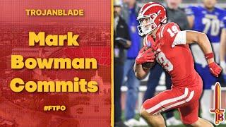 Brock Bowers 2.0! | Mark Bowman Commits to USC Football | #1 TE in 2026 Class