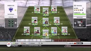 My Favourite Hybrid Squad - Review - FIFA 12 Ultimate Team