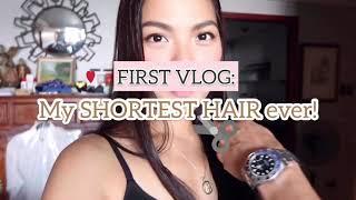 [Vlog #1] FIRST VLOG: MY SHORTEST HAIR EVER!! • Joselle Alandy