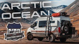 OVERLANDING TO THE ARCTIC OCEAN! | The Dalton Highway to Deadhorse Alaska...