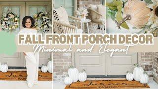 COZY FALL DECORATING| FALL FRONT PORCH + PATIO DECOR| LIVING LUXURIOUSLY FOR LESS