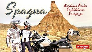 SPAGNA in MOTO | LAS BARDENAS REALES | CASTILDETIERRA | SARAGOZZA |  PANORAMI MOZZAFIATO - 1 Ep