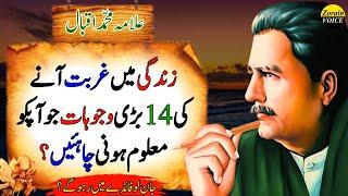 14 Surprising Causes of Poverty You Should Recognize Now | Deep Quotes | Allama Iqbal Quotes