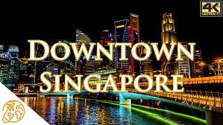 Downtown Singapore 4k Virtual Tour Waking Walk