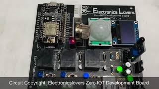 ZERO-IoT-Development Board By Electronicslovers