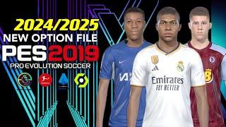 PES 2019 | NEW OPTION-FILE 24/2025 SMOKE-PATCH | 6/10/24 | PC