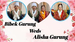 Bibek & Alisha Gurung Wedding Video // Beautiful Nepali Wedding Video // Beautiful Couple wedding