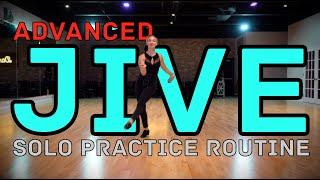 Advanced International Jive Solo Practice Routine | 375 Dance Studio Tutorial