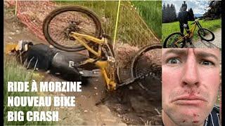 Nouveau bike, big crash et Morzine ride !!!