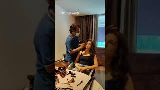 Shraddha Das Quick Makeup New Video