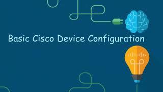 Basic Cisco (Router & Switch) Basic Configuration #cisco #router #networking