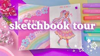 Sketchbook Tour  colours, creativity & fun! (dec 2023 - april 2024)