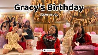 Gracy's Happy Birthday  | Gifts UNBOXING  | Crazy PJ party ~ Xorem & Gracy