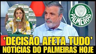 INACREDITÁVEL! DECISÃO SURPREENDENTE AFETA TUDO NO VERDÃO! VEJA ISSO AGORA!! NOTÍCIAS DO PALMEIRAS