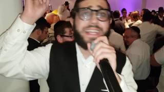 Levi Yitzchok Cohen sings at shimmy and aviva Hambling wedding