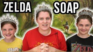 MY SISTERS DESIGN A ZELDA SOAP !?! + EPIC SOAP FAIL