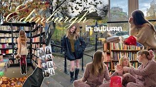 autumn in edinburgh (girls trip, cosy book shopping and halloween) 