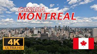 Montreal - Canada - Walk to Mount Royal [4K]