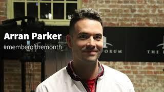 July Member of the Month 2022 - Arran Parker