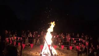 Bonfire ,Northey Street Organic Markets Winter Solstice Festival, 18 June 2022