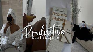 A PRODUCTIVE DAY IN MY LIFE : romanticizing routine | creating new habits | decorate with me | ￼