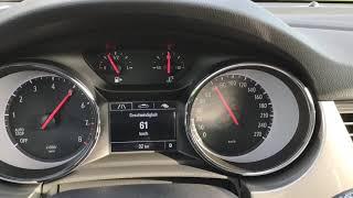 2020 Opel Astra 1.4 Turbo 0-100 Km/h Acceleration VMax Test (145 PS - CVT Automatik) (Autobahn A7)