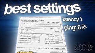 TCP Optimizer - Best Settings for Gaming!  (2025)