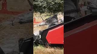 Récolte Luzerne avec pickup Rostselmash