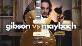 Gibson Les Paul Standard 50s p90 vs Maybach Lester Gold Rush 90