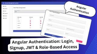 Angular Authentication: Login, Register, Role-Based Auth & JWT Token Tutorial with .NET Core API