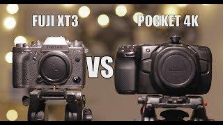 Blackmagic Pocket Cinema Camera 4k vs Fujifilm XT3