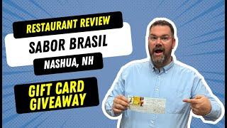 Sabor Brasil Restaurant Review Nashua, NH + New Hampshire Real Estate Market Update 6/12/24