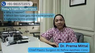 Acne Scars | Pimples on Face | Best treatment with M22 Machine at Refine Aesthetic Clinic 9815711571