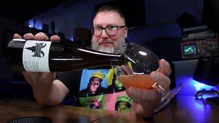 Massive Beer Review 4217 Dekkera Brewing/Blending Inhaling Deep On the Driscoll Blueberry Mixed Ferm