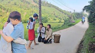 The two sisters encountered a bad guy. Luckily Thanh passed by and helped