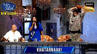 'Nigahein Milane' पर किसको सुनकर Badshah ने फेंका अपना Cushion? | Indian Idol S15 | Performance