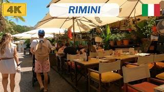 RIMINI real city life on a Saturday morning in June,  Italy 4K ride, full city tour, summer idea