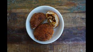 Fried Chicken Curry Buns/Kare Pan カレーパン