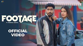 Footage (Official Video) Mandys | Pranjal Dahiya | Komal Chaudhary| New Haryanvi Song| @GoldenTunes1